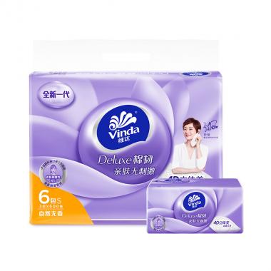 維達(dá)(Vinda) 抽紙 棉韌立體美