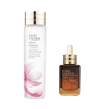 雅詩(shī)蘭黛小棕瓶精華50ml+雅詩(shī)蘭黛櫻花原生液200ml