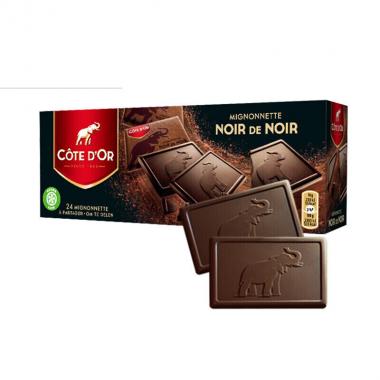 比利時(shí)進(jìn)口克特多金象黑巧克力240g裝