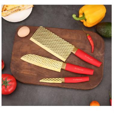 火象納米抗菌鈦金三件套刀具