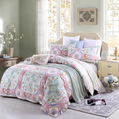 富安娜北歐假期四件套203*229cm