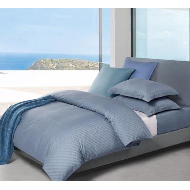 HUGOBOSS貢緞提花四件套(灰藍(lán)色)