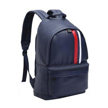 法國 ELLE 紅白藍(lán)商務(wù)休閑雙肩背包 