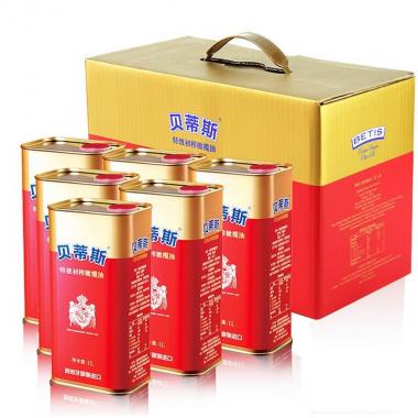 貝蒂斯特級初榨橄欖油禮盒1L6