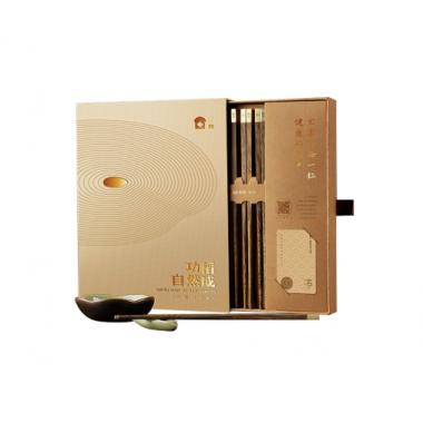 稻梁菽五常有機(jī)稻花香大米卡-功稻自然成60斤套裝盒