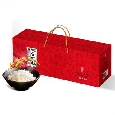 裕道府全家福大米5KG禮盒(中國紅）