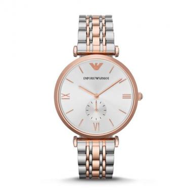 阿瑪尼（Emporio Armani）鋼帶休閑時(shí)尚石英男士腕表