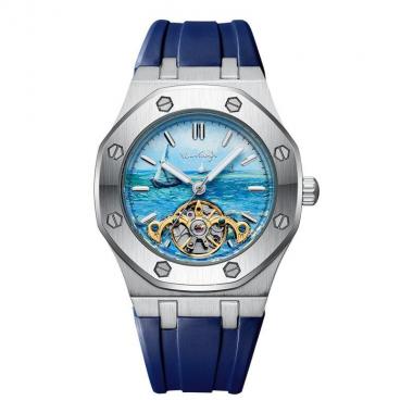 梵高全自動(dòng)機(jī)械男表藝術(shù)家空城計(jì)系列-海景44mm