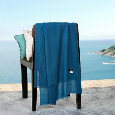 HUGO BOSS 披肩（湖藍(lán)）