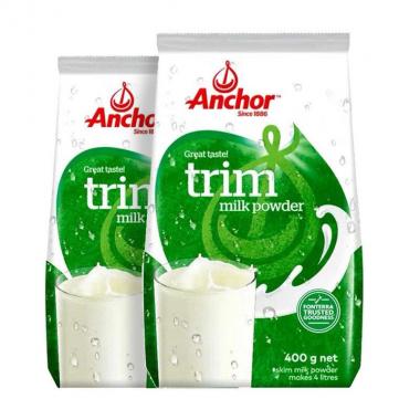 安佳脫脂奶粉400克*2袋