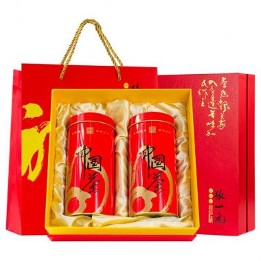 張一元茉莉花茶金福茶葉禮盒150g*2