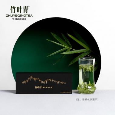 竹葉青 茶葉峨眉高山綠茶明前茶葉特級(jí)(靜心)中秋茶禮禮盒60g