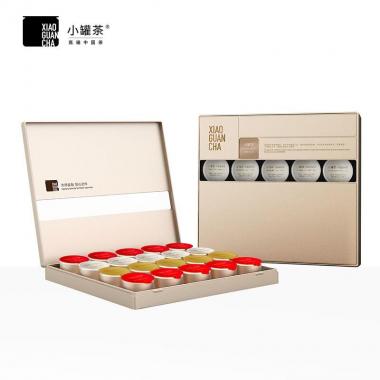小罐茶金罐20罐經(jīng)典特級(jí)拼裝禮盒80g(20罐*4g）