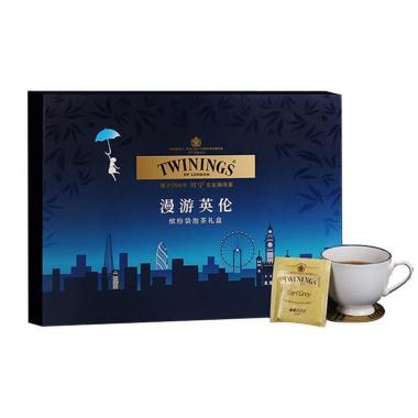 Twinings川寧漫游英倫繽紛茶包禮盒96g