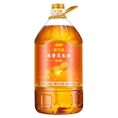 金龍魚 食用油 濃香花生油4L