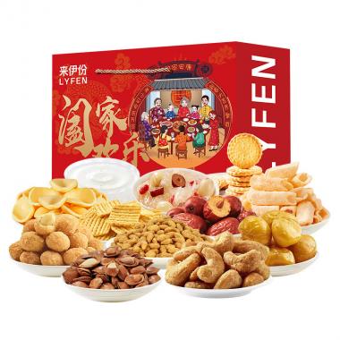 來伊份新春禮盒 闔家歡樂B款158型