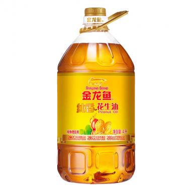 金龍魚純香花生油4L