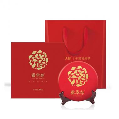 露華春茶香四季單餅禮盒200克
