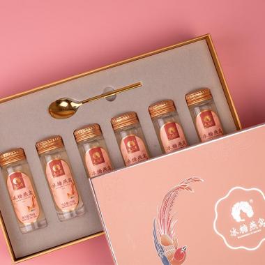 夫人燕窩冰糖即食燕窩禮盒70g*6瓶