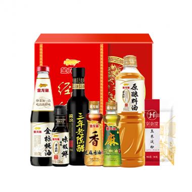 金龍魚調料禮盒C款300g+1900ml