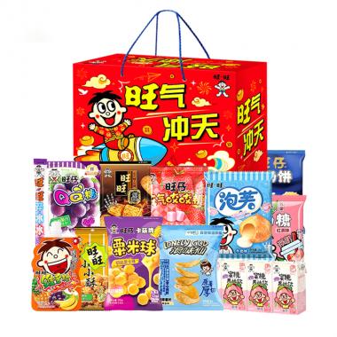 【旺旺】旺氣沖天零食箱(小號958g）